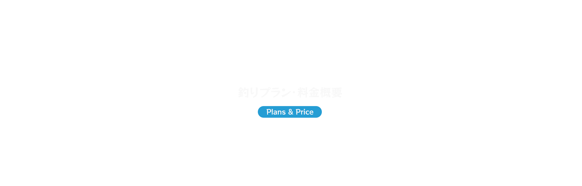 釣りプラン＆料金概要